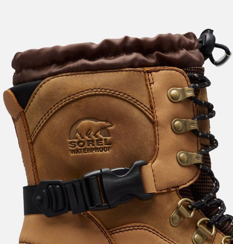 Sorel Herr Vinterkängor Brun/Svarta - Conquest™ - YAS-461790